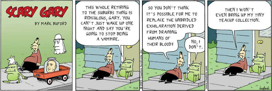 Scary Gary for Nov 05, 2023