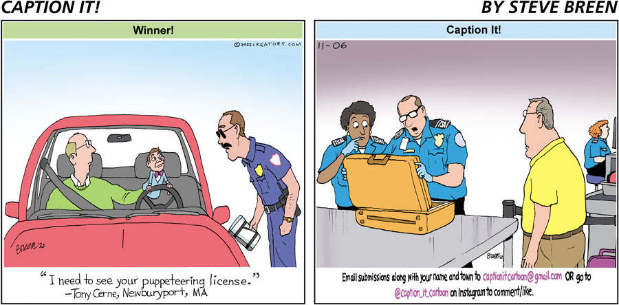 Caption It! for Nov 06, 2022