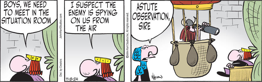 Wizard of Id for Nov 08, 2024