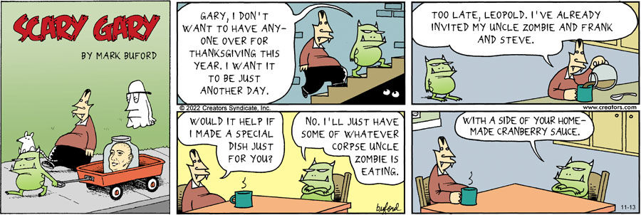Scary Gary for Nov 13, 2022