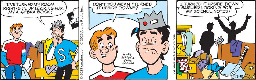 Archie for Nov 15, 2023