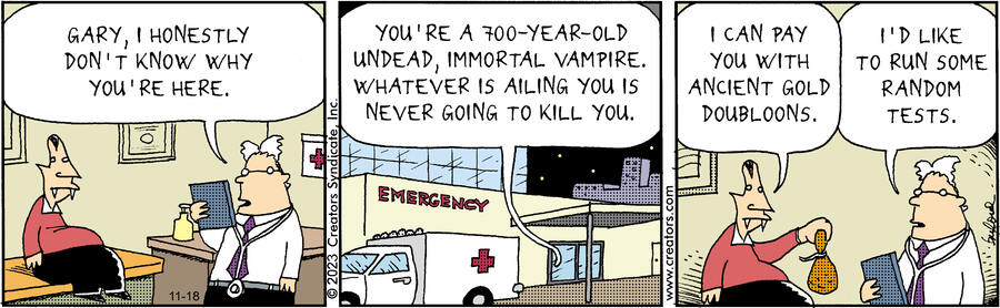 Scary Gary for Nov 18, 2023