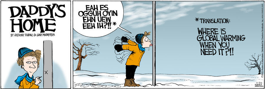 Daddy's Home for Nov 20, 2022