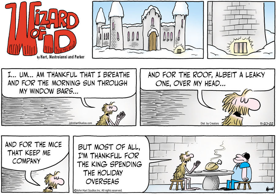 Wizard of Id for Nov 20, 2022