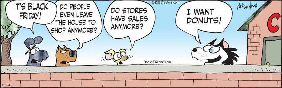 Dogs of C-Kennel for Nov 24, 2023