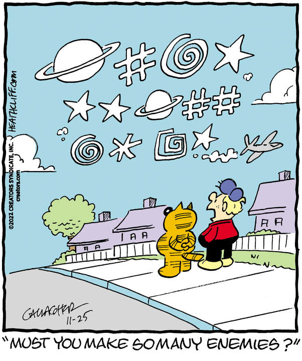 Heathcliff for Nov 25, 2022