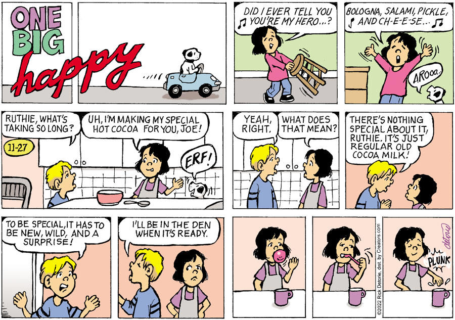 One Big Happy® for Nov 27, 2022