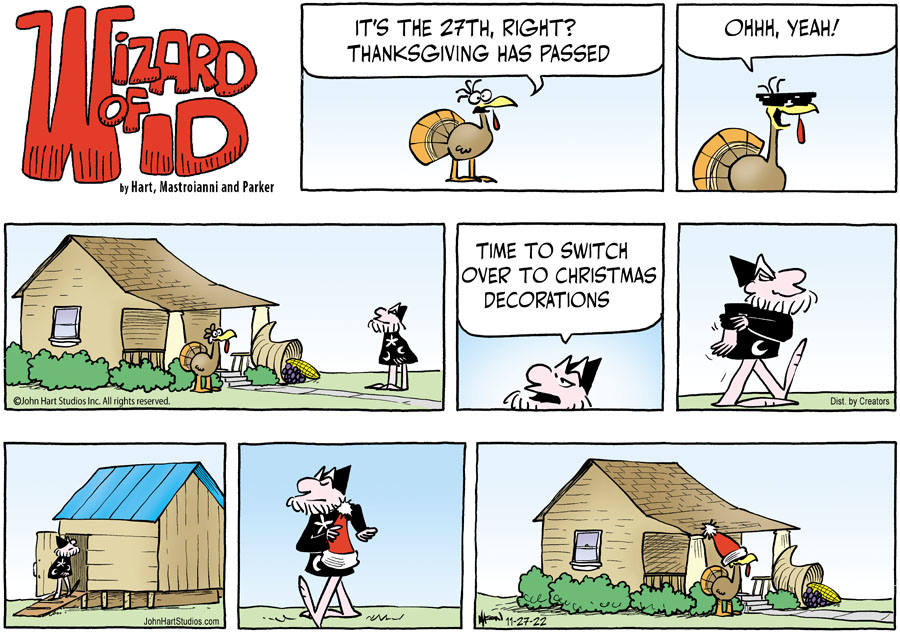 Wizard of Id for Nov 27, 2022