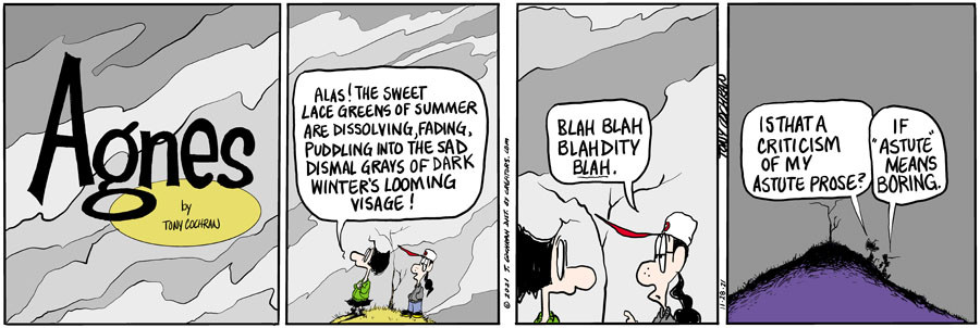 Agnes for Nov 28, 2021