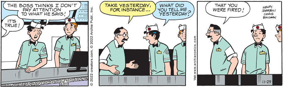 Archie for Nov 29, 2022
