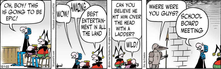 Wizard of Id for Dec 01, 2022