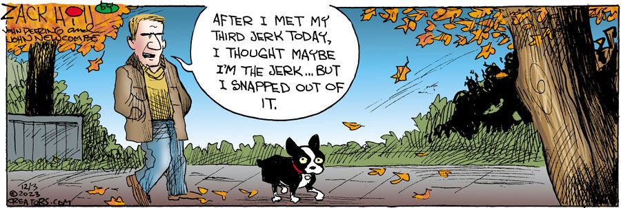 Zack Hill for Dec 03, 2023