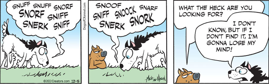 Dogs of C-Kennel for Dec 05, 2022