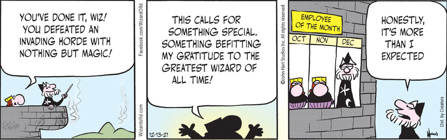 Wizard of Id for Dec 13, 2021