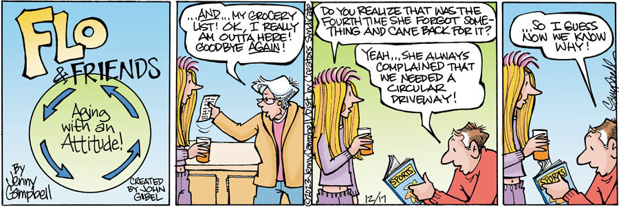 Flo & Friends for Dec 17, 2023