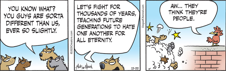 Dogs of C-Kennel for Dec 22, 2023