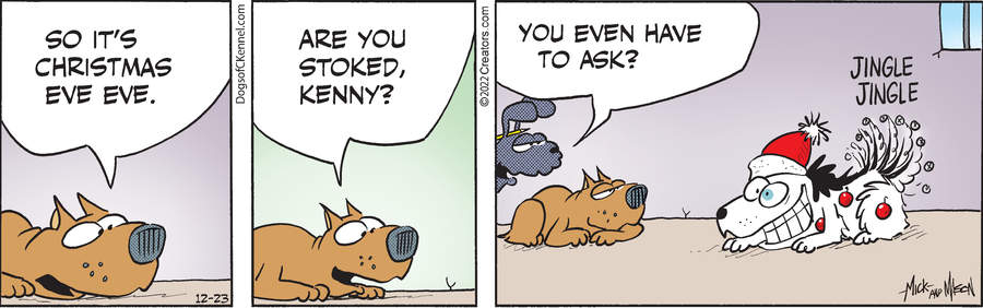 Dogs of C-Kennel for Dec 23, 2022