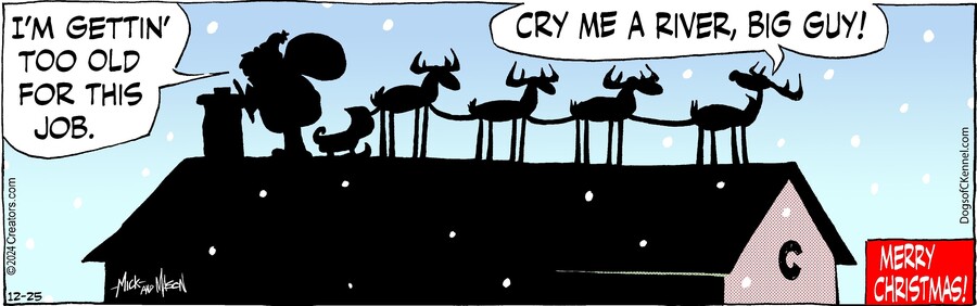 Dogs of C-Kennel for Dec 25, 2024