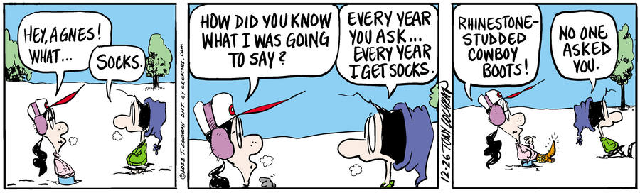 Agnes for Dec 26, 2022