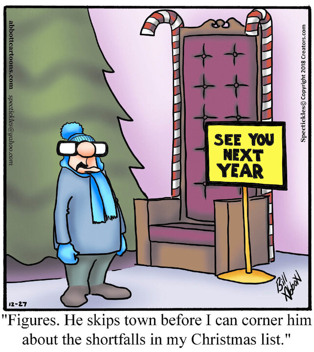 Spectickles for Dec 27, 2024