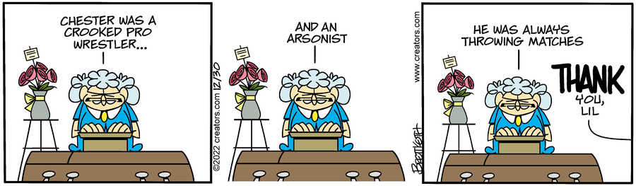 Diamond Lil for Dec 30, 2022