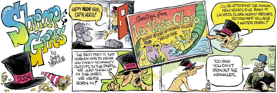 Shrimp and Grits for Dec 31, 2023