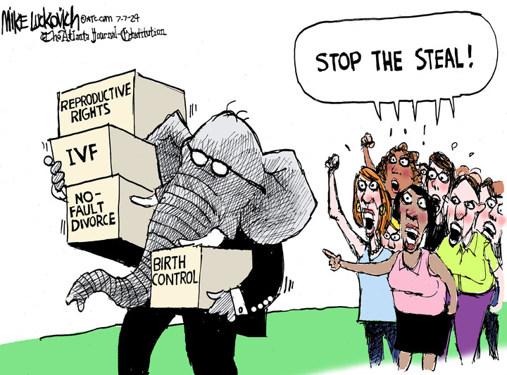 Mike Luckovich for Jul 07, 2024