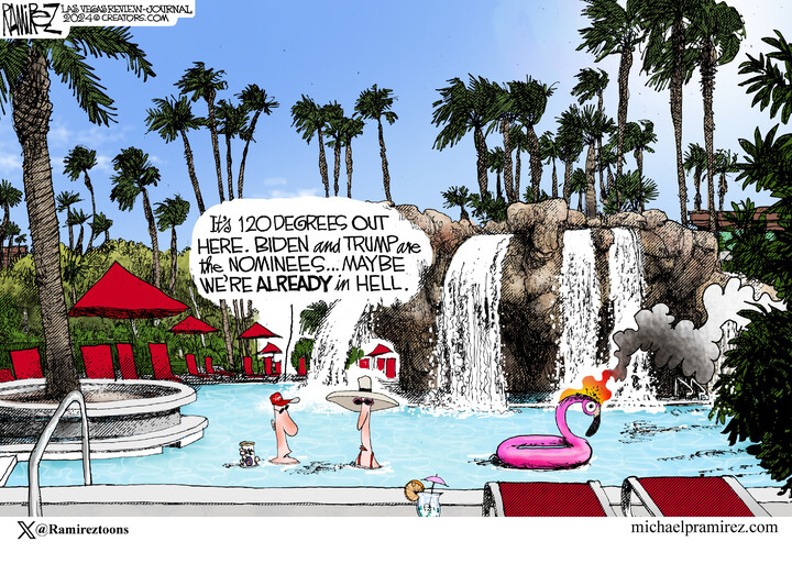 Michael Ramirez for Jul 11, 2024