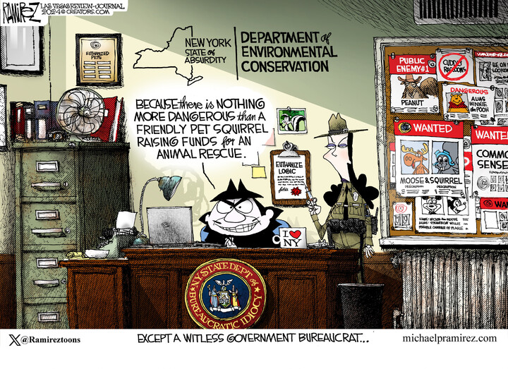 Michael Ramirez for Nov 10, 2024