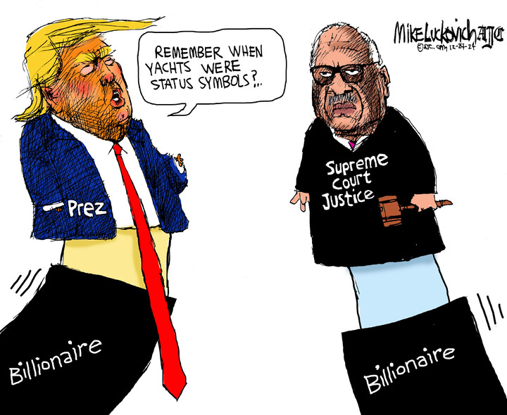 Mike Luckovich for Dec 24, 2024