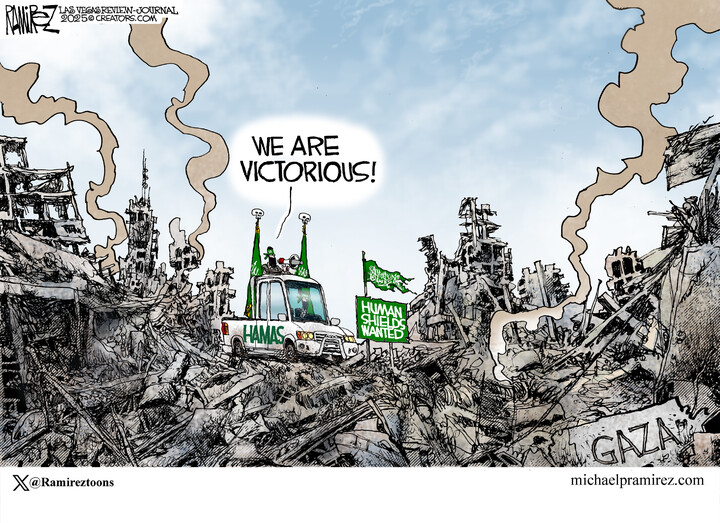 Michael Ramirez for Feb 12, 2025