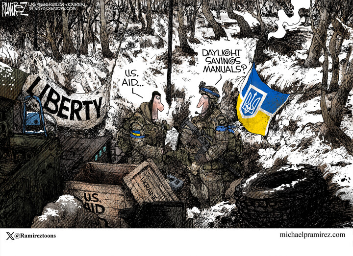 Michael Ramirez for Mar 09, 2025