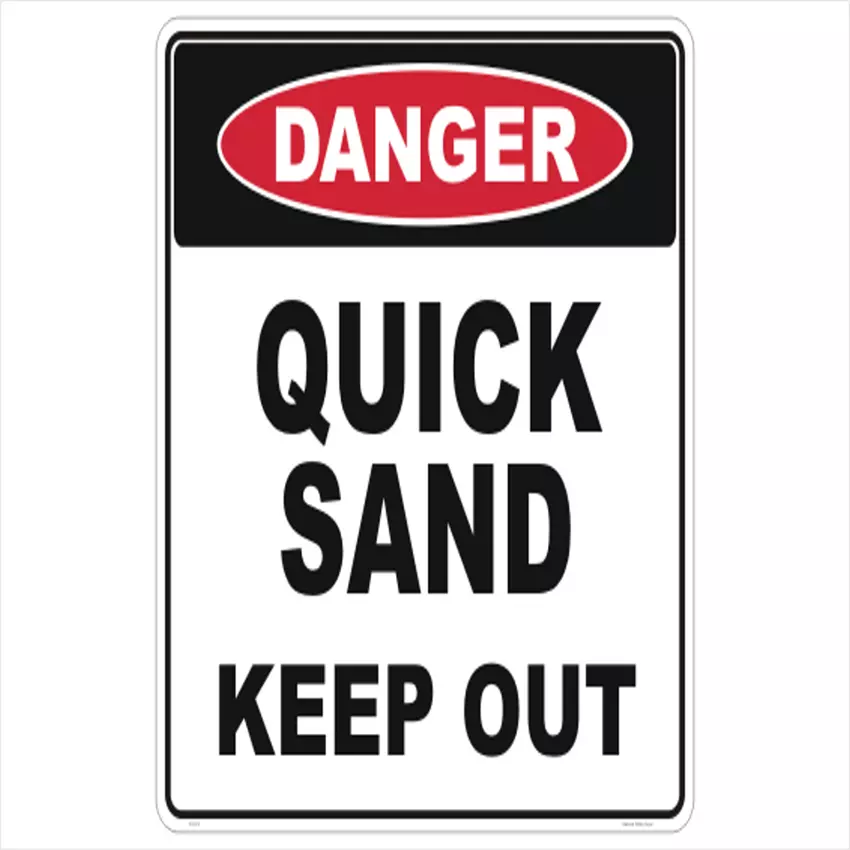 Danger!  Quick Sand!  Keep Out!  You may freely copy and post this sign around what use to be Lake Archusa for as long as it remains a mud pot and death trap.  Hopefully this will save a life, maybe your own.