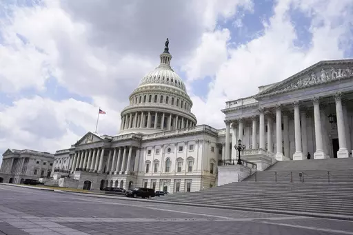 The U.S. Capitol is seen on Tuesday, June 13, 2023, on Capitol Hill in Washington. Congress is returning to Capitol Hill to try to avert a government shutdown, while House Republicans also consider whether to press forward on an impeachment inquiry into President Joe Biden. (AP Photo/Mariam Zuhaib, File)