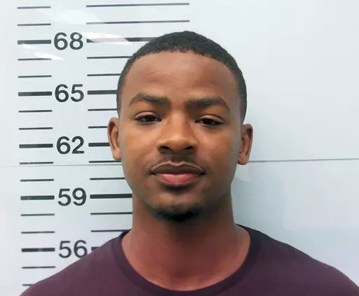 This booking photo provided by the Oxford, Miss., Police Department shows Sheldon Timothy Herrington Jr., of Grenada, Miss. Oxford police said Wednesday, March 29, 2023, that Herrington has been indicted on a capital murder charge in the death of Jimmie “Jay” Lee, a 20-year-old University of Mississippi student who disappeared in July 2022 and whose body has not been found. (Oxford Police Department via AP, File)