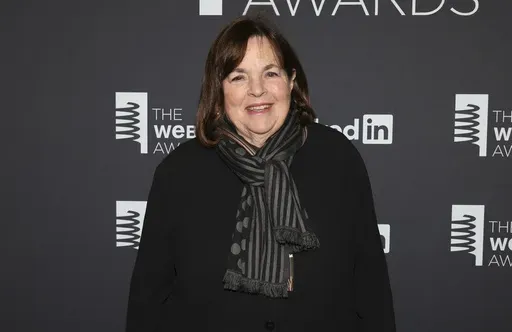 Ina Garten appears at the 28th annual Webby Awards at Cipriani Wall Street on Monday, May 13, 2024, in New York. Garten released a memoir, "Be Ready When the Luck Happens." (Photo by CJ Rivera/Invision/AP, File)