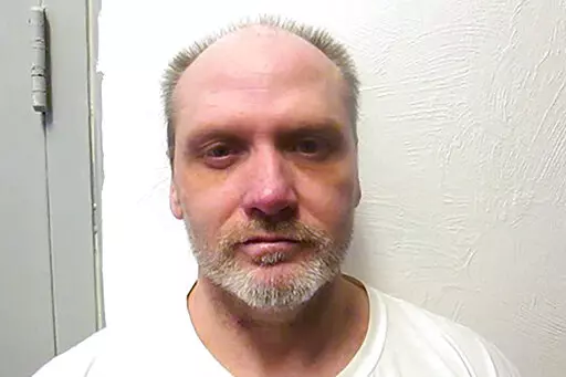 This Feb. 5, 2021, photo provided by the Oklahoma Department of Corrections shows James Coddington. Oklahoma executed Coddington on Thursday, Aug. 25, 2022, for a 1997 killing, despite a recommendation from the state's Pardon and Parole Board that his life be spared. He received a lethal injection at the Oklahoma State Penitentiary in McAlester and was pronounced dead at 10:16 a.m. (Oklahoma Department of Corrections via AP, File)