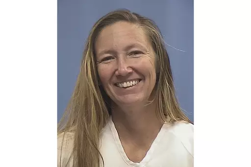 This undated image provided by the Mississippi Department of Corrections shows Samantha Simmons. The Mississippi Court of Appeals on Tuesday, Jan. 16, 2024, affirmed Simmons' conviction in the death of a man whose body was found stuffed into a freezer at his home. (Mississippi Department of Corrections via the AP)