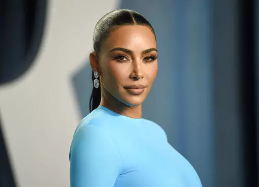 Kim Kardashian appears at the Vanity Fair Oscar Party in Beverly Hills, Calif., on March 27, 2022. Kim Kardashian testified Tuesday, April 26, 2022, that she had no memory of making any attempt to kill the reality show that starred her brother Rob Kardashian and his fiancée Blac Chyna. (Photo by Evan Agostini/Invision/AP, File)