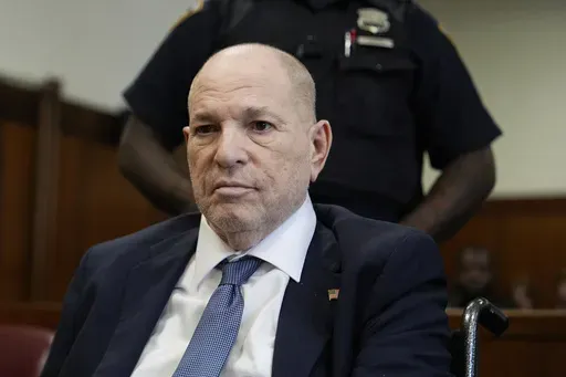 Harvey Weinstein appears in Manhattan Criminal Court, May 29, 2024, in New York. (AP Photo/Julia Nikhinson, Pool, file)