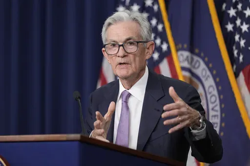 Federal Reserve Board Chairman Jerome Powell speaks during a news conference at the Federal Reserve in Washington, on Sept. 18, 2024. (AP Photo/Ben Curtis, File)