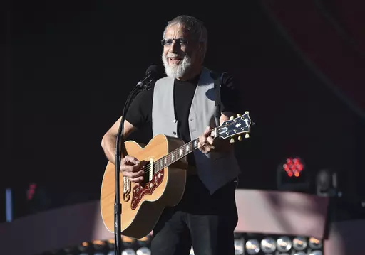 British singer-songwriter Yusuf / Cat Stevens performs at the 2016 Global Citizen Festival in Central Park in New York on Sept. 24, 2016. Stevens will release a new album of original songs this summer. The 12-song collection is called “King of a Land” and comes out in June on George Harrison-founded Dark Horse Records. (Photo by Evan Agostini/Invision/AP, File)