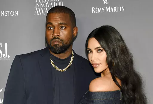 Kanye West, left, and Kim Kardashian attend the WSJ. Magazine Innovator Awards on Nov. 6, 2019, in New York. Kardashian and Ye, who legally changed his name from Kanye West, have reached a settlement in their divorce, averting a trial that had been set for next month, court documents filed Tuesday, Nov. 29, 2022, showed. (Photo by Evan Agostini/Invision/AP, File)