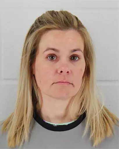 This undated photo provided by the Johnson County (Kan.) Sheriff's Department shows Jennifer Hall. The former respiratory therapist who is charged with first-degree murder in the death of a patient in Missouri 20 years ago has been arrested in northeastern Kansas, authorities said. Hall, was arrested in Johnson County, Kan., on Thursday, May 12, 2022, under the name Jennifer Semaboye, of Overland Park, Kan., the Livingston County Sheriff's Office said. (Johnson County Sheriff's Department via AP