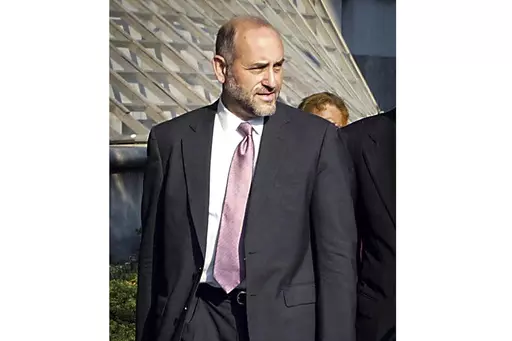 Attorney Mark Pomerantz arrives at Federal Court in New York, Aug. 12, 2002. An ex-prosecutor who once oversaw Manhattan's yearslong investigation into former President Donald Trump repeatedly declined to substantively answer questions from members of the House Judiciary Committee Thursday, May 11, 2023, in a closed-door meeting, according to a Republican lawmaker in the meeting. Rep. Darrell Issa, R-Calif., exited the meeting and said Pomerantz, the former prosecutor, repeatedly invoked the Fif