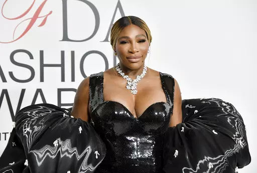 Serena Williams attends the CFDA Fashion Awards at the American Museum of Natural History on Monday, Nov. 6, 2023, in New York. (Photo by Evan Agostini/Invision/AP)