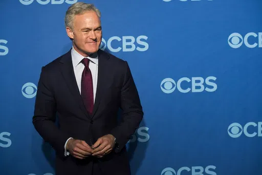 Scott Pelley, anchor of "CBS Evening News," at the CBS Upfront in New York, May 15, 2013. (Photo by Charles Sykes/Invision/AP, File)