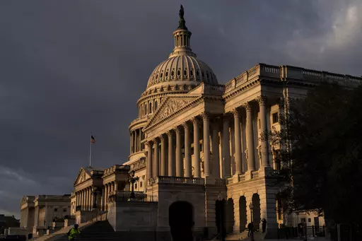 The Capitol in Washington, is seen at sunrise, Wednesday, Sept. 13, 2023. On one side of the U.S. Capitol, two senators have steered the debate over government funding mostly clear of partisan fights, clearing a path for bills to pass with bipartisan momentum. Steps away, on the House side of the building, things couldn’t be more different. House Republicans, trying to win support from the far-right wing of the party, have loaded up their government funding packages with funding cuts and conse