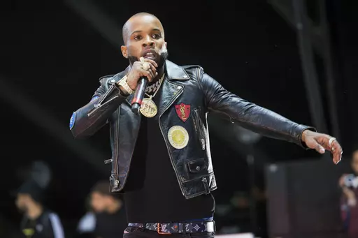 Rapper Tory Lanez performs at HOT 97 Summer Jam 2018 at MetLife Stadium in East Rutherford, N.J. Three years have passed since hip-hop superstar Megan Thee Stallion was shot multiple times by rapper Lanez in Los Angeles following a summer pool party at the home of Kylie Jenner. On Monday, Aug. 7, 2023, Lanez is scheduled to be sentenced, following his December conviction on three felony charges. (Photo by Scott Roth/Invision/AP, File)