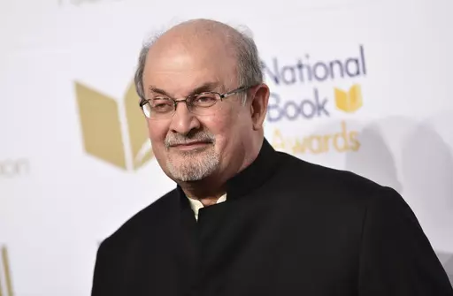 Salman Rushdie attends the 68th National Book Awards Ceremony and Benefit Dinner on Nov. 15, 2017, in New York. Rushdie, Cheryl Strayed, Carl Hiassen and Ibram X. Kendi are among hundreds of authors who have endorsed an announcement by the American Library Association and the Association of American Publishers that calls attention to the 70th anniversary of a Freedom to Read Statement issued by book publishers and librarians during the height of the McCarthy era. (Photo by Evan Agostini/Invision